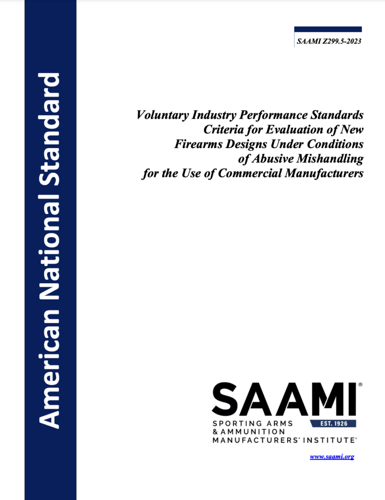 SAAMI Releases Update of Abusive Mishandling Standard SAAMI